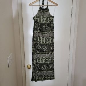 Sheri V USA Halter Top Maxi Dress